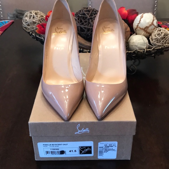 christian louboutin pigalle 85 patent calf